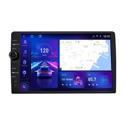 GPS 기능 내장 1DIN 9인치 터치 스크린 TS18 안드로이드 자동차 라디오 더블 딘 자동차 스테레오 WIFI BT