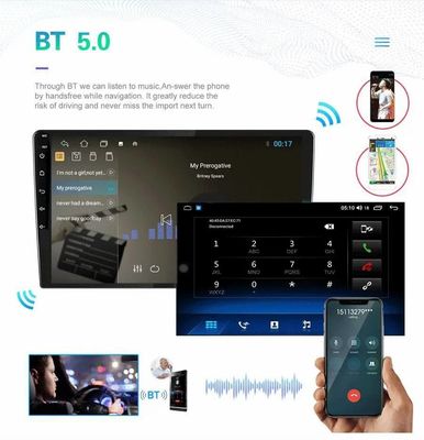 오리지널 FM 송신기 안드로이드 자동차 스테레오 7/9/10 인치 터치 스크린과 GPS 와이파이