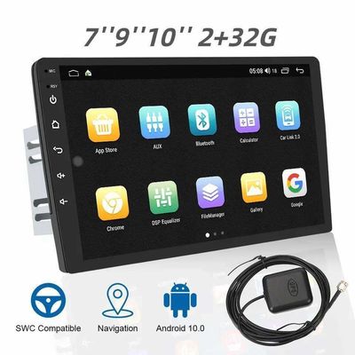 2DIN DSP 기능 7 9 10 인치 터치 스크린 안드로이드 자동차 라디오 GPS 내비게이션 멀티미디어