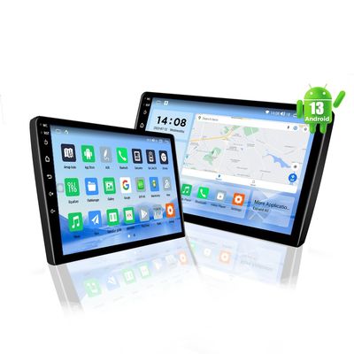 GPS 내비게이션과 카플레이를 갖춘 유니버설 2 Din 안드로이드 13 자동차 라디오 멀티미디어 플레이어