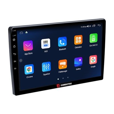 안드로이드 10 QLED 8581 화면 DSP 카플레이 자동차 라디오 내비게이션 2 din 9 인치 유니버설 GPS 4G 와이파이