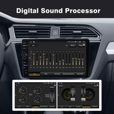 2.5D 터치 스크린 10인치 1 32 GB MP5 플레이어 안드로이드 자동차 오디오 FM 송신기