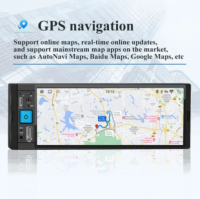 자동차 라디오 무선 Carplay 1Din MP5 플레이어와 FM/AM/RDS 멀티미디어 및 블루투스