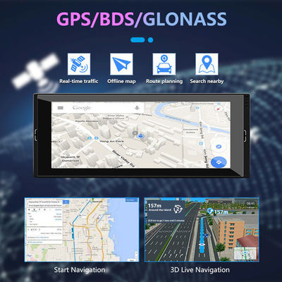 안드로이드 OS 안드로이드 10 MP5 플레이어 6.86 IPS 터치 스크린 GPS 와이파이 후방 카메라 자동차 DVD 라디오