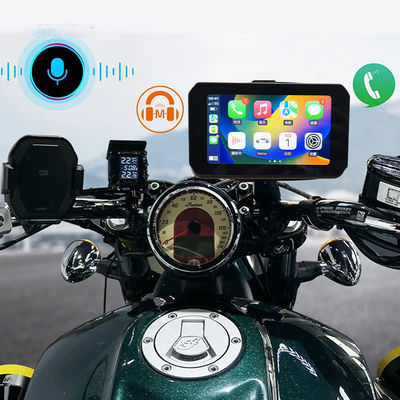IP67 방수 5인치 IPS 화면 모터사이클 GPS 내비게이션