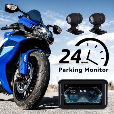 IP67 방수 5인치 IPS 화면 모터사이클 GPS 내비게이션