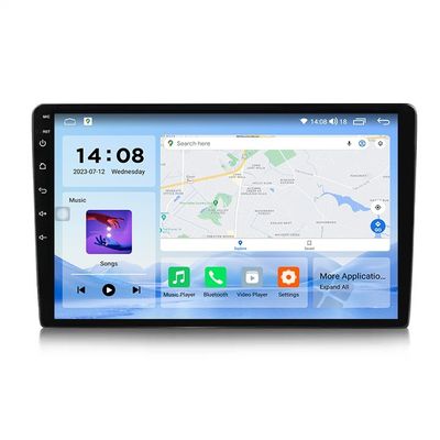 TS10 TS18 2Din 1 Din 자동차 라디오 6 128GB 터치 스크린과 내장 무선 카플레이