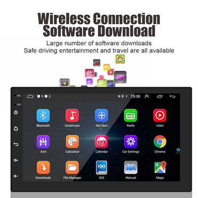 OLED 7" 안드로이드 자동차 라디오 터치 스크린 DVD 멀티미디어 플레이어 라디오 고해상도