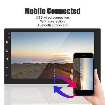 2 DIN 자동차 라디오 안드로이드 11.0 GPS 네비 애플 카플레이 안드로이드 오토 다른 조합