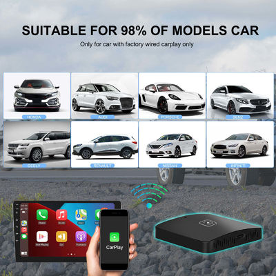 퀄컴의 QCM6125 8-코어 CPU 와이어리스 카플레이 Ai 박스 넷플릭스 유튜브 4G 64G LTE GPS