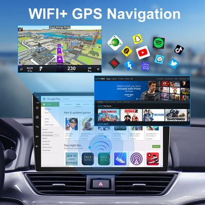 2 Din 안드로이드 11 자동차 라디오 와이파이 GPS 오디오 멀티미디어 플레이어