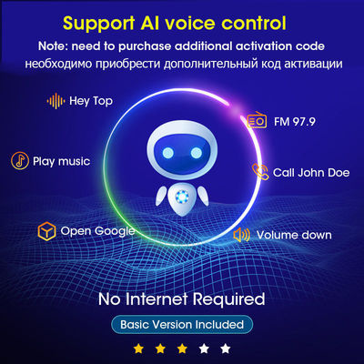 9인치 자동차 멀티미디어 플레이어 와이파이 오카 코어 2G 32G 4G LTE 오토 라디오 AM FM 스테레오