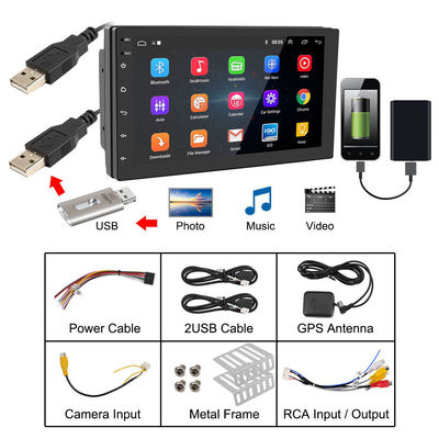 유니버설 9/10.1 인치 CarPlay 안드로이드 GPS 내비게이션 플레이어