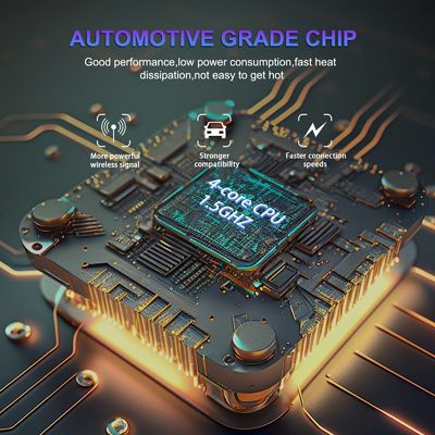 자동차 DVR 카메라 내장 APP Carplay 및 GPS 내비게이션 1080P HD USB 2.0 전면 카메라