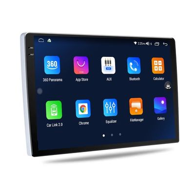 9'10" QLED 2000*1200 스크린 2 Din 안드로이드 자동차 스테레오 플레이어 내장 냉각 팬