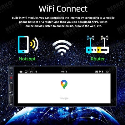 1G/2G 램 6.86 인치 HD IPS 화면 SW150 미러링크와 FM 라디오와 함께 자동차 스테레오 라디오