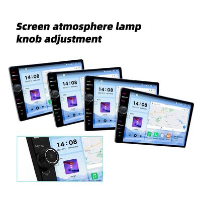 QLED 화면 단추 TS10 9/10인치 안드로이드 자동차 멀티미디어 MP5 라디오 블루투스 GPS 내비게터