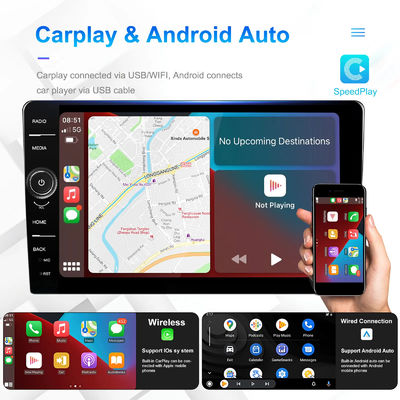 32GB ROM 9" 터치 스크린 안드로이드 10 자동차 라디오와 무선 카플레이 및 안드로이드 오토