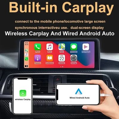 USB 연결 12.3 인치 8 코어 자동차 라디오와 4G 와이파이 Carplay 블루투스 GPS 터치 스크린