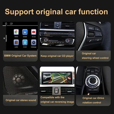 USB 연결 12.3 인치 8 코어 자동차 라디오와 4G 와이파이 Carplay 블루투스 GPS 터치 스크린