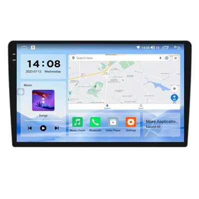 유니버설 8코어 안드로이드 12 9' 10' 2Din 자동차 멀티미디어 CarPlay 내비게이션 GPS 헤드 유닛