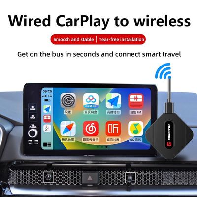 휴대용 CarPlay 안드로이드 13 멀티미디어 비디오 무선 자동차 플레이 Ai 박스 자동차 공기 정화기