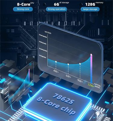 10.1" 메탈 보디 2 32GB 안드로이드 자동차 미디어 플레이어 2K 해상도와 GPS 내비게이션