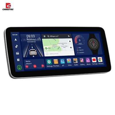 유니버설 12.3인치 CarPlay 안드로이드 GPS 내비게이션 플레이어와 DSP 기능