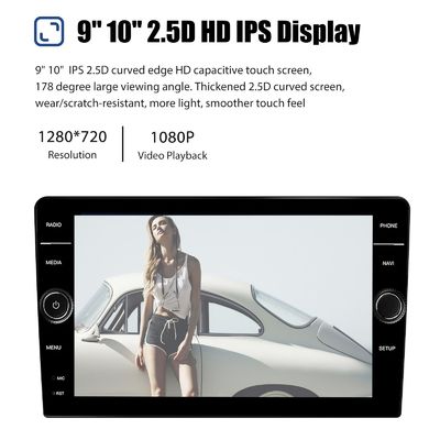 3G / 4G 심 카드 연결 8 " 화면 크기 자동차 DVD 플레이어 GPS 내비게이션과 자동 스테레오