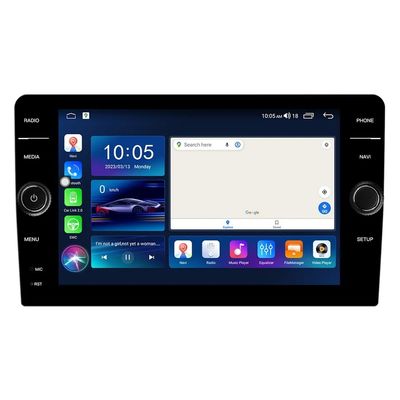 8인치 2din 안드로이드 13 자동차 스테레오 QELD 화면 GPS 와이파이 및 카메라