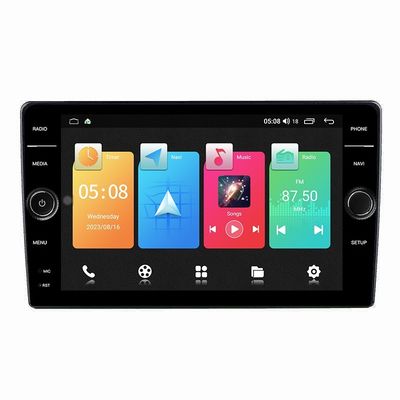 8인치 2din 안드로이드 13 자동차 스테레오 QELD 화면 GPS 와이파이 및 카메라