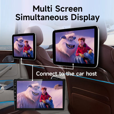 휴대용 안드로이드12.0 헤드레스트 모니터 2 32G 와이파이/블루etooth/USB/SD/HDMI/FM/미러링크 비디오 플레이어