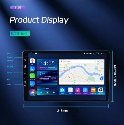 7 9 10인치 자동차 멀티미디어 비디오 플레이어와 CarPlay-Android 자동 및 스테레오 기능
