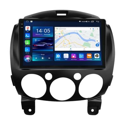 내장 2DIN CarPlay 4G 와이파이 BT 오토라디오 오디오 DVD GPS 멀티미디어 플레이어