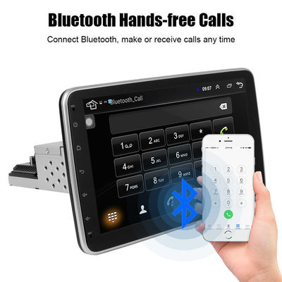 1DIN 4G 와이파이 안드로이드 10인치 FM RDS 블루투스 와이파이 GPS 자동차 라디오 OLED 화면