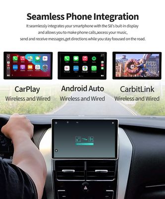 8 256g 5G 와이파이 DSP 스테레오 오디오 2 Din 안드로이드 자동차 라디오 전체 화면 GPS 내장