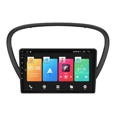 자동차 비디오 Dvd 라디오 플레이어 GPS 내비게이션 안드로이드 오토라디오 멀티미디어 Peugeot 307