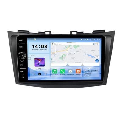 9" 안드로이드 12.0 자동차 스테레오 헤드 유닛 Suzuki Swift 2011-2015 GPS 내비게이션 시스템