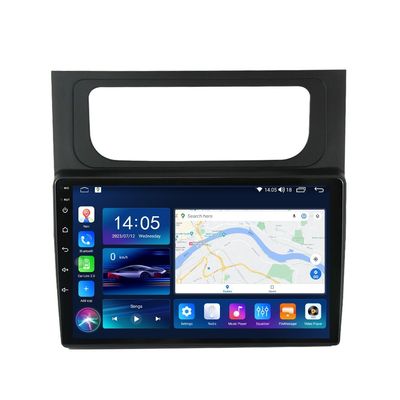 360 카메라 안드로이드 듀얼 딘 자동차 스테레오 VW 멀티 언어 스티어링 휠 제어 작업
